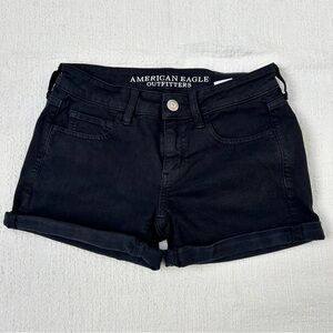 American Eagle Outfitters Women's Black Shorts